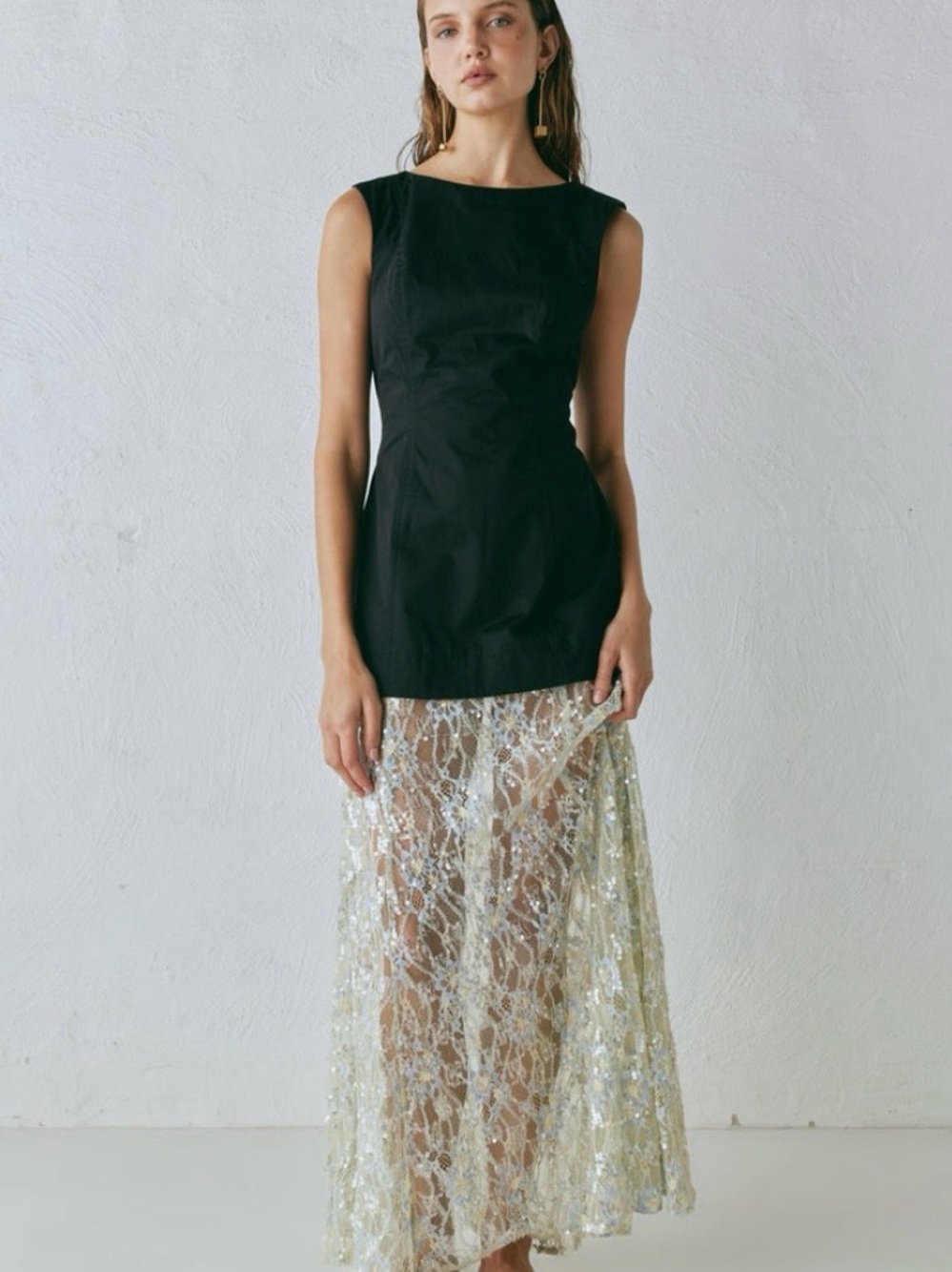 VRG GRL Robbie Sequin Maxi Dress